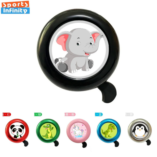 Cute Animal Bike Bell for Kids | Lion, Unicorn, Dinosaur & More
